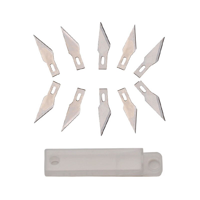 Metal Scalpel Knife Tools Art Cutting Tool Kit Cutting knife Non-Slip Blades Engraving Film Paper Cut Handicraft Carving Tools: B