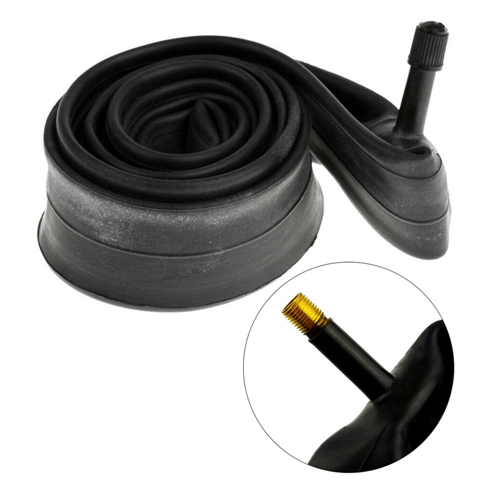 1 Set Bike Inner Tube Black Durable Tyre Bike Tube Tire for Bicycle Cycling