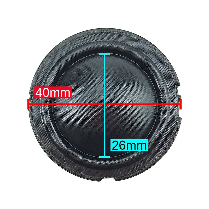 Ghxamp 1.5 Inch 40Mm Tweeter Speaker 4ohm 30W 25Core Hifi Treble Luidspreker Dome Zijde Film Neodymium Voor 2 Way Speaker Diy 2Pcs