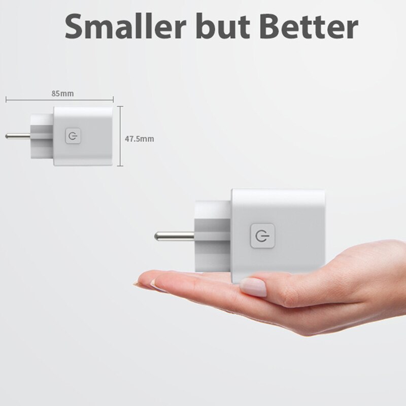 eWeLink Smart Plug WiFi Smart Socket EU 220V Smart Home House Automation Compatible Alexa Google Home Assistant