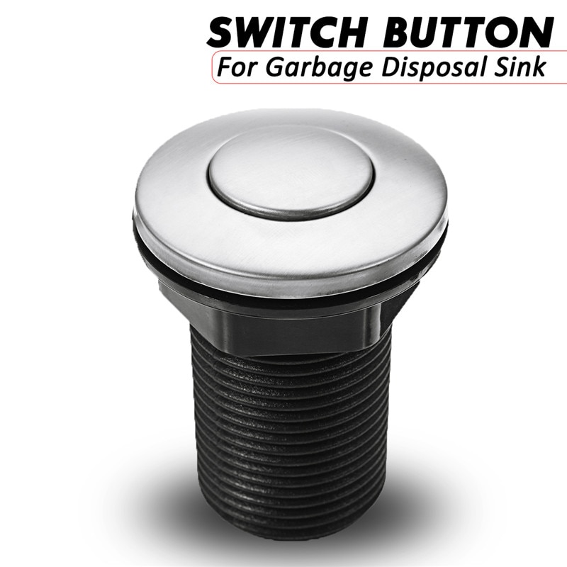 Interrupteur pneumatique à bouton d'air | Pompe de piscine 32mm / 1.26 pouces 1 pièce pour l'élimination des ordures, interrupteur actif sur l'évier