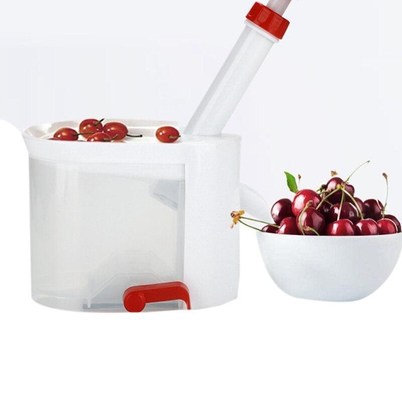 Cherry Pitter Container Cherry Zaad Remover Machine Cherry Pitters Olijf Pitter Fruit Groente Gereedschap Keuken Gadgets