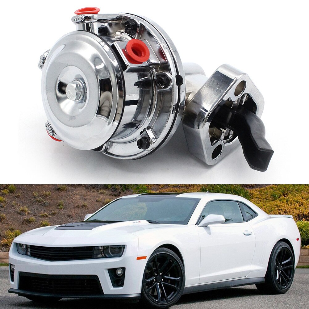 for BBC Big Block Chevy 396 454 Chrome Mechanical Street Strip Fuel Pump High Volume