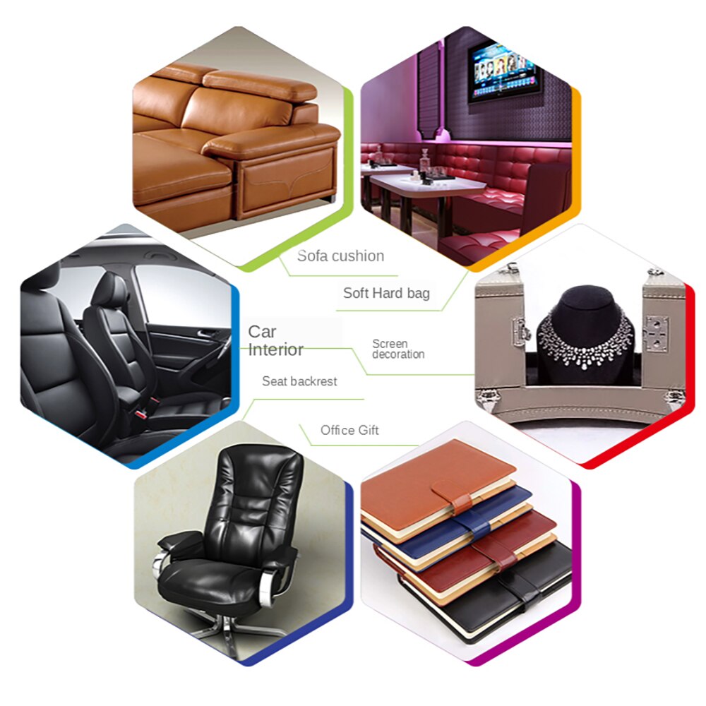 Selbstklebende Faux Synthetische Leder Flecken 10*20cm Mehrfarbig PU Sofa See Reparatur Auto Aufkleber Für Tische Bett dekoration