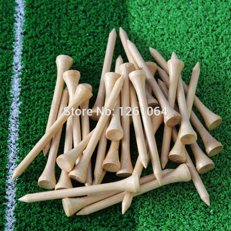 Bamboe Golf Tee 70Mm 50 Stks/pak Golf Tees,