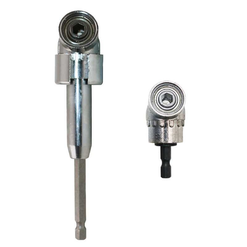 Adjustable 105 Degree Right Angle Driver Screwdriver Hand Tools Set 1/4 Hex Shank For Power Drill Screwdriver Bits Tools