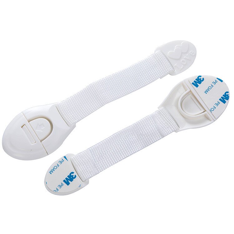5Pcs/Lot Baby Safety Lock Baby Security Locks Window Safety Locks Plastic Cabinet Door Drawer Refrigerator Lock Child Protection