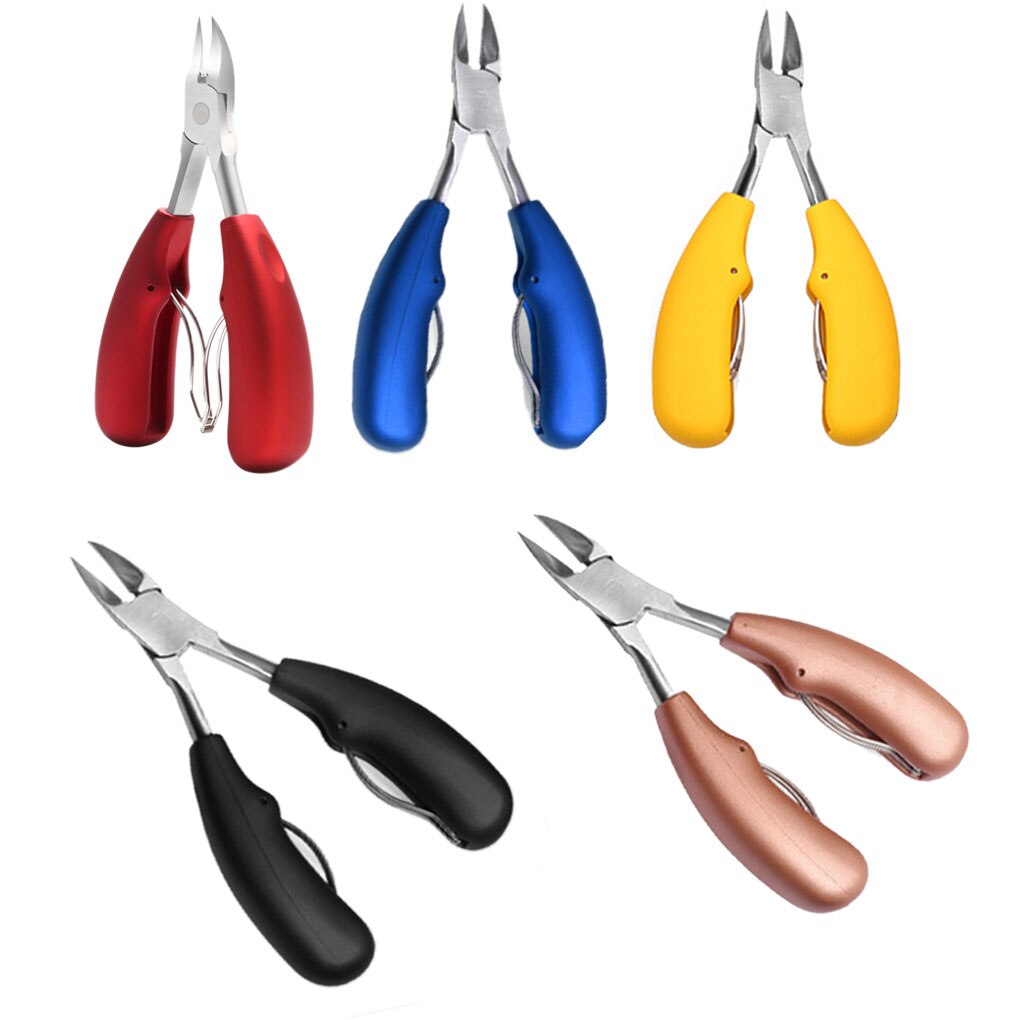 1Pcs Toe Nail Clippers Nail Correction Thick Nails Ingrown Toenails Nippers Cutters Dead Skin Dirt Remover Pedicure Care Tool