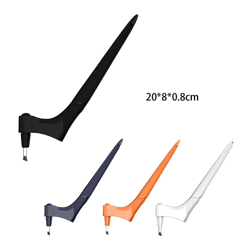 1 Set Craft Cutting Tools Stainless Steel Craft Knives with 360-degree Rotating Blade Art Cutter for Crafts Hobby Scrapbooking S