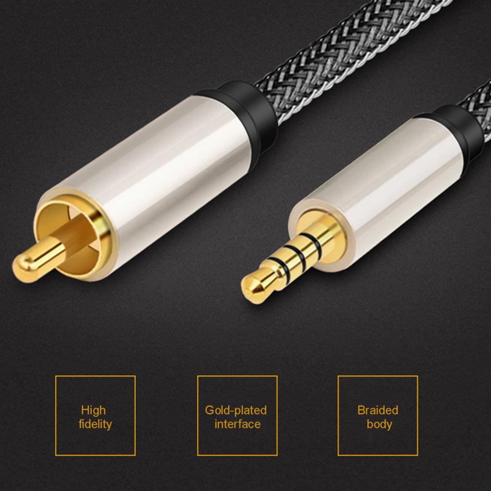 Digital HIFI 3.5mm To RCA SPDIF 3.5mm to RCA Coaxial Digital Audio Cable for Xiaomi Mi 12 TV