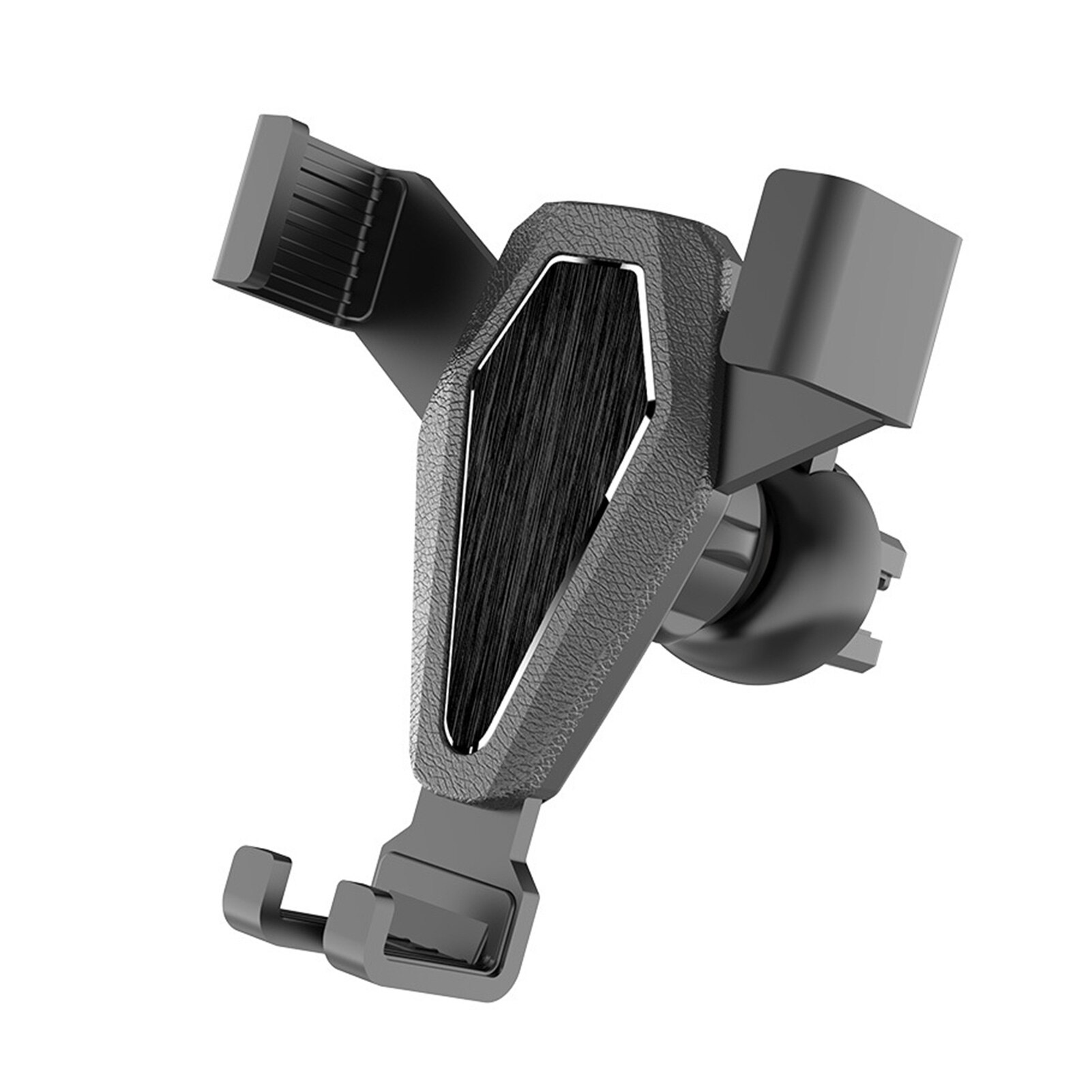 Universal Car Mobile Phone Holder Triangle Fixed 360-degree Rotation Gravity Stable Navigation Bracket for Car Air Outlet