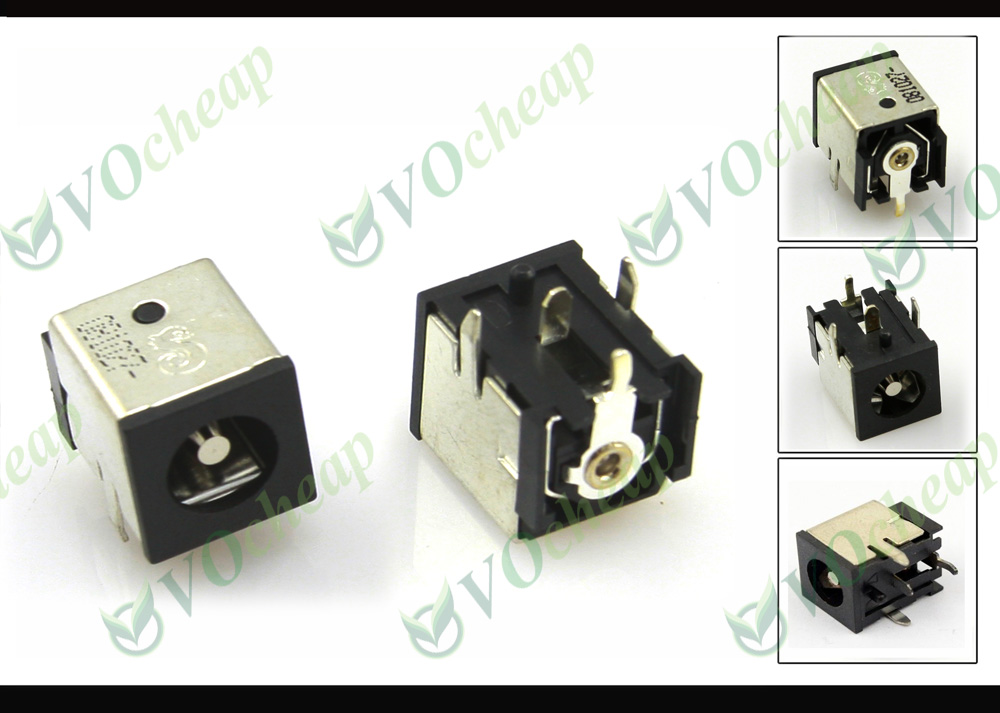 20x Laptop DC power jack Socket for HP Compaq ZD7000 ZV5000 ZX5000 R3000 NX9100 For Fujitsu L1300 for eMachine M2100 M2300 M6800