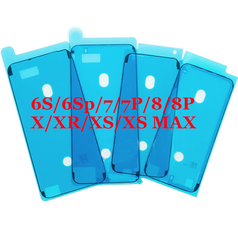 3M Waterproof Sticker For iPhone 6S 7 8 Plus X XR XS 11 Pro Max LCD Touch Screen Display Frame Adhesive Seal Tape Glue Stickers