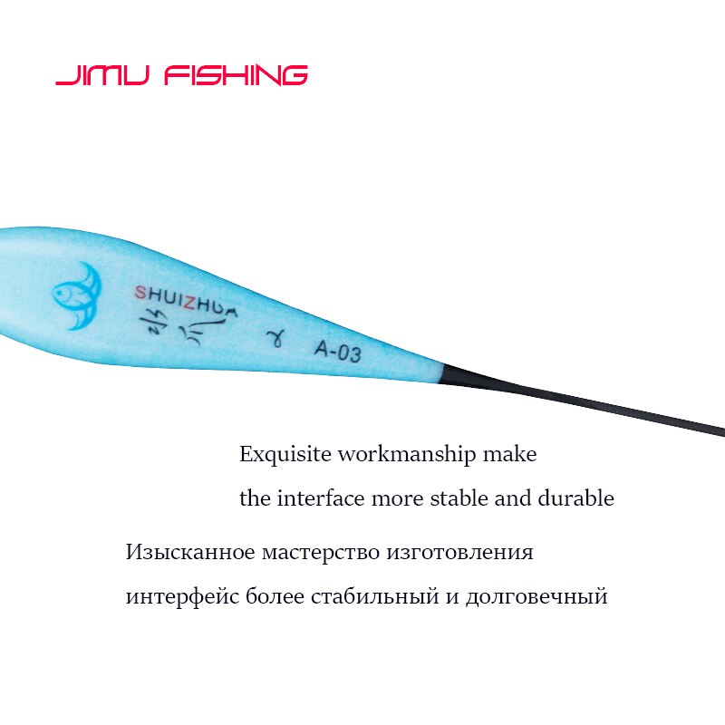 Boya de pesca de agua dulce, 3 unidades/lote, Boya de pesca con gran flotabilidad, accesorios de pesca