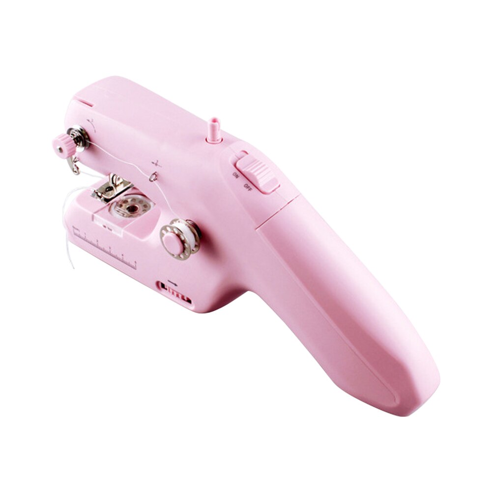Household Electric Sewing Machine Double Thread Beginner Needlework Automatic Winding Ergonomic Portable Mini Handheld Travel