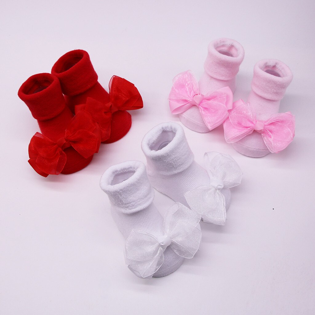 Neugeborene baby mädchen jungen socken + haar gürtel 2PC sets infant feste warme mit bogen boot socken & feste bogen headwear baby stirnband