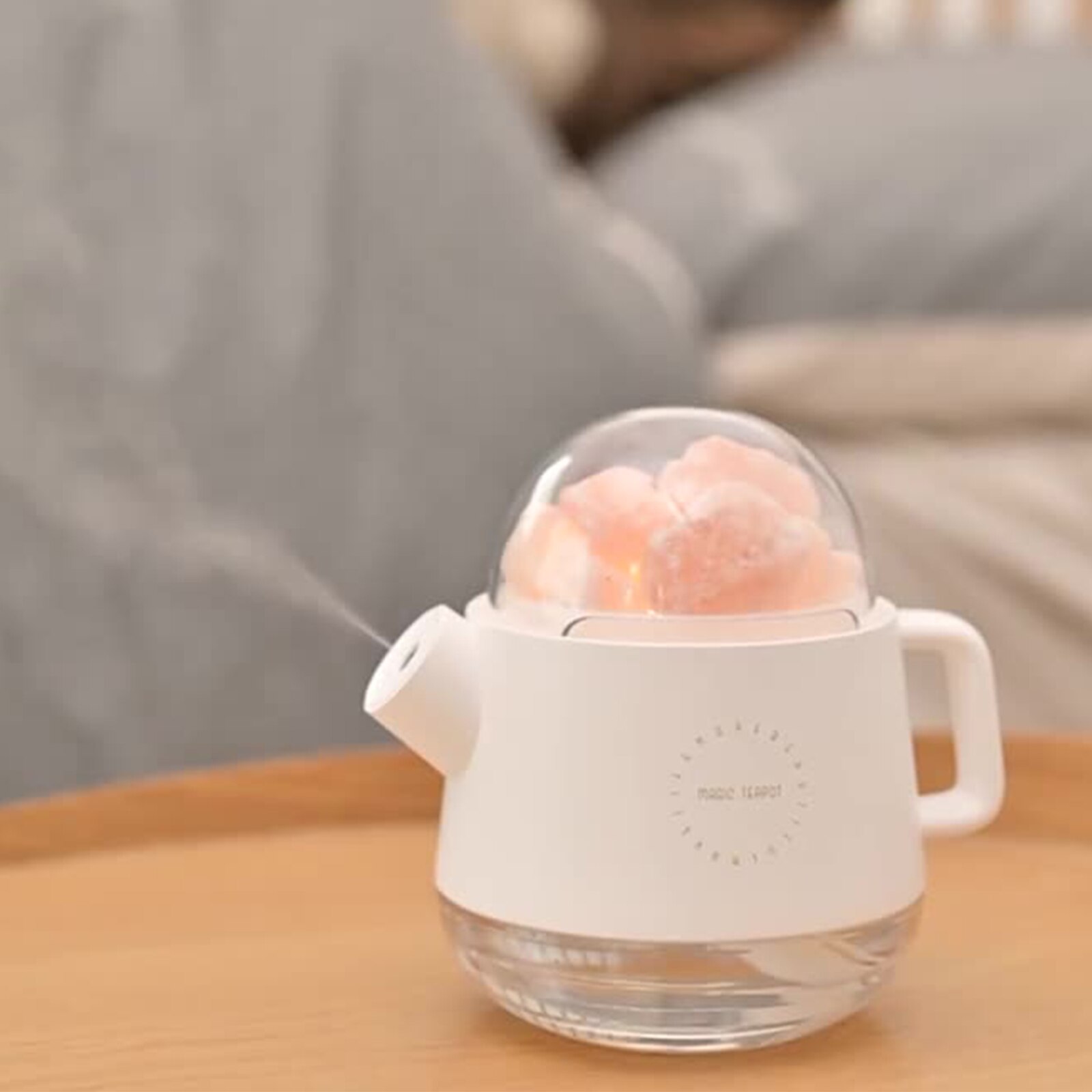 360mL Crystal Salt Stone Air Humidifier Kettle Sha... – Grandado
