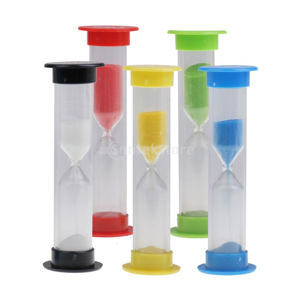 Ceisazira 6 Pièces Sabliers Minuterie, 30S, 1Min, 2Min, 3Min, 5Min