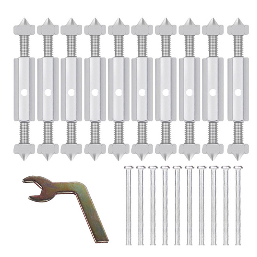 Tornillos de Cassette para enchufe, soporte de barra, caja de interruptor de montaje en pared, herramienta de reparación de accesorios eléctricos DTT88: Default Title