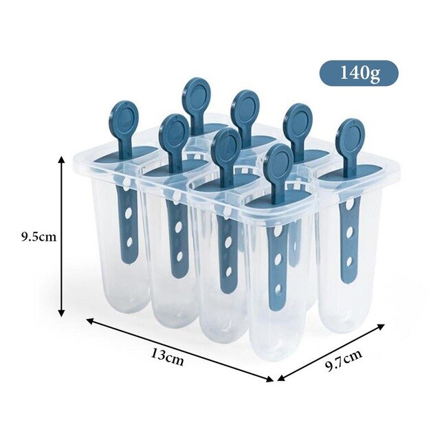 Rvs Ijs Popsicle Mallen Kit Ijs Pop Makers met Lade Industriële Thuis Keuken DIY Ijs