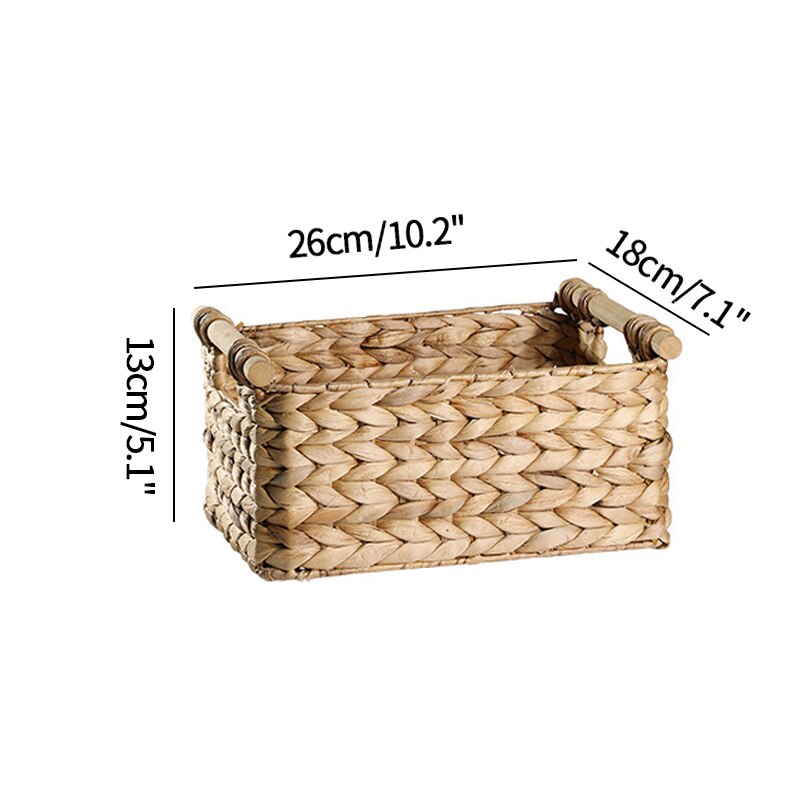 cestas de almacenamiento Cestas tejidas de almacenamiento para el hogar, cesta grande con asa para organizar la ropa, armario, organizador de artículos diversos: storag basket  S