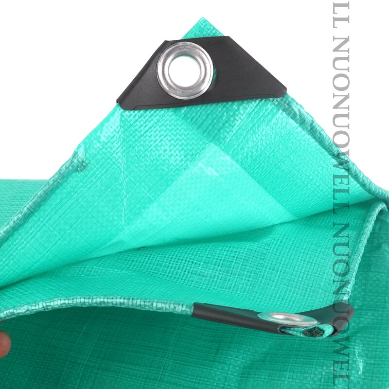 Grubość 0.32mm podwójne zielone plandeki PE deszczoodporne tkaniny ogród dziedziniec soczysty ciężarówka wodoodporna parasolka markiza CoveCloth