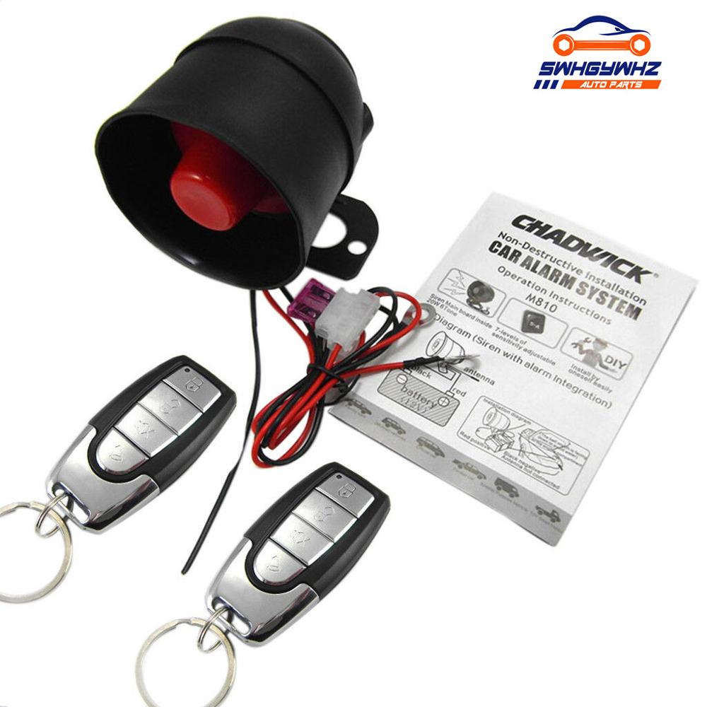 alarm samochodowy urządzenia w jedną stronę alarm samochodowy urządzenie wibrujący system alarmowy M810-8115 bezstratny montaż