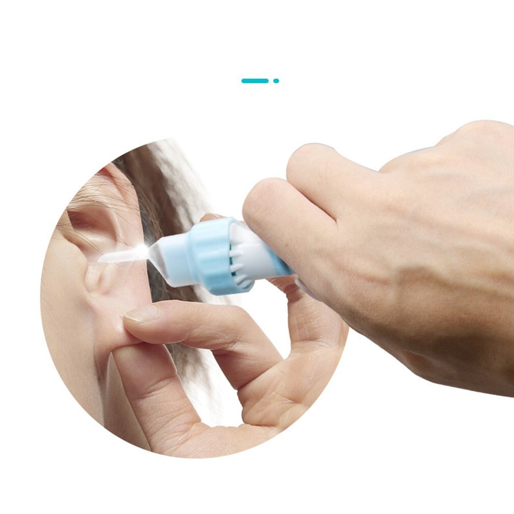 Movable Ear Cleaner Portable Ear Extractor Electric Ear Suction Device Without Light Cleaning Tool Earpick
