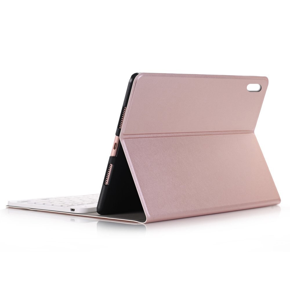 Bluetooth Wireless Keyboard Leather Case Voor Ipad Pro 10.5 Inch A1701 A1709 Tablet Stand Flip Afneembare Toetsenbord Case