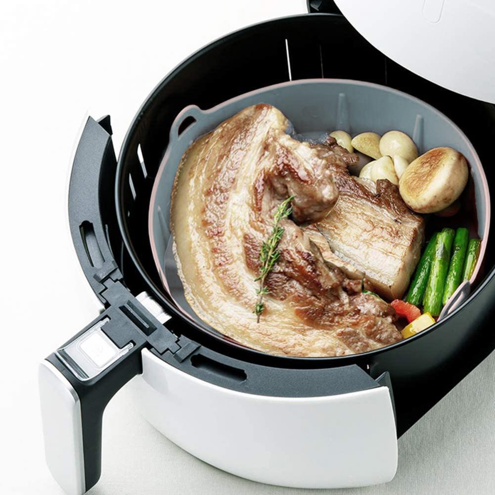 Flexible Baking Holder Removable No Fading Practical Baking Tray Silicone pan container mat for Home