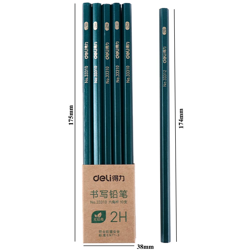 Soft Medium Hard 2B Drawing Pencil Black Sketch HB Writing Pencil Durable Art Supplies Pencil Set