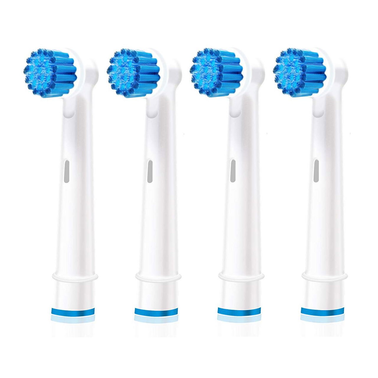 EB50 EB20 Dual Clean Opzetborstels Voor Oral B D12 D16 D100 Cross Actie Floss Action Elektrische Tandenborstel Heads zwart: EB17