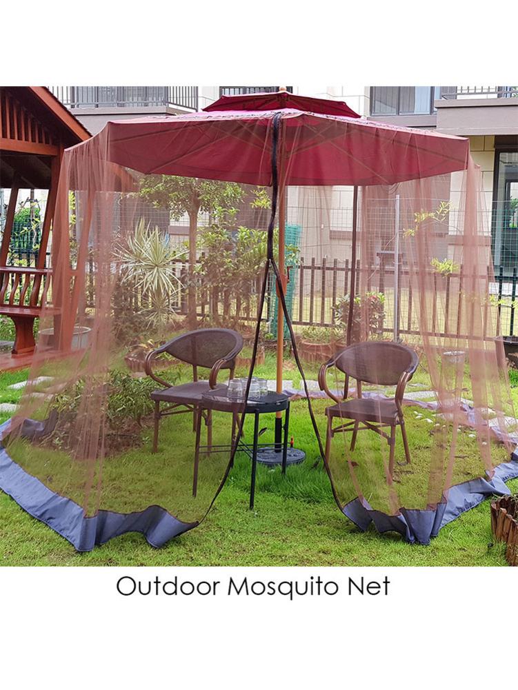 Outdoor Mosquito Net Patio Umbrella Cover Mosquito... Grandado