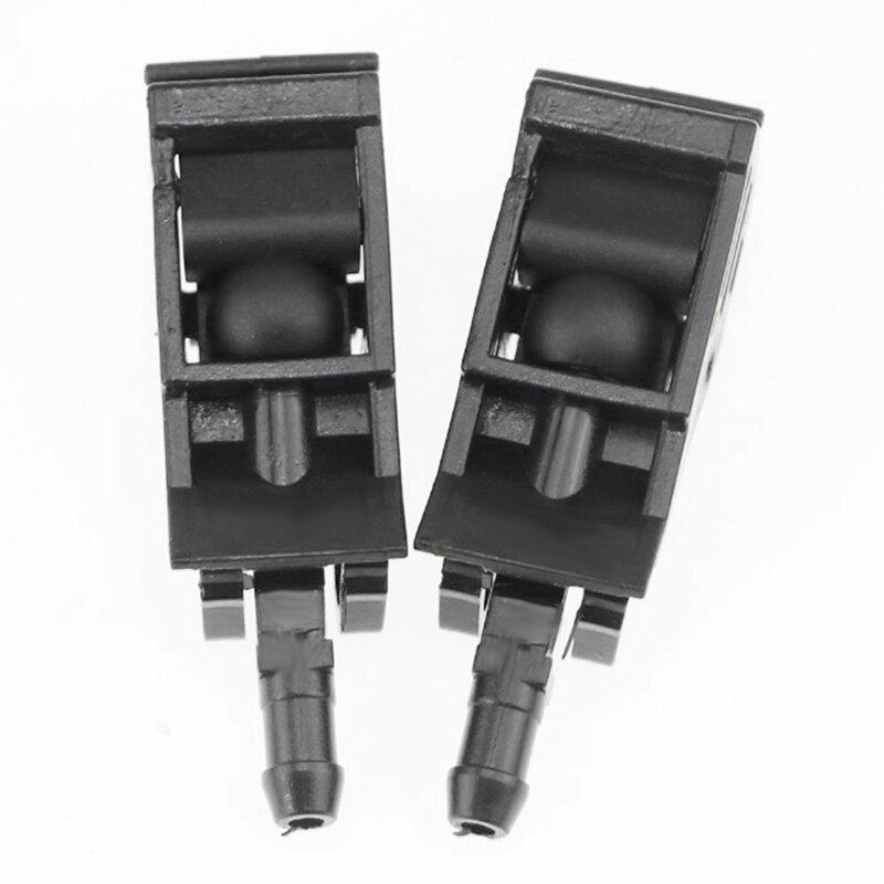 2Pc Car Windshield Washer Water Nozzle For Volkswagen Golf Passat Polo 6Rd955985 6E0955985B 6E0955985A: Default Title