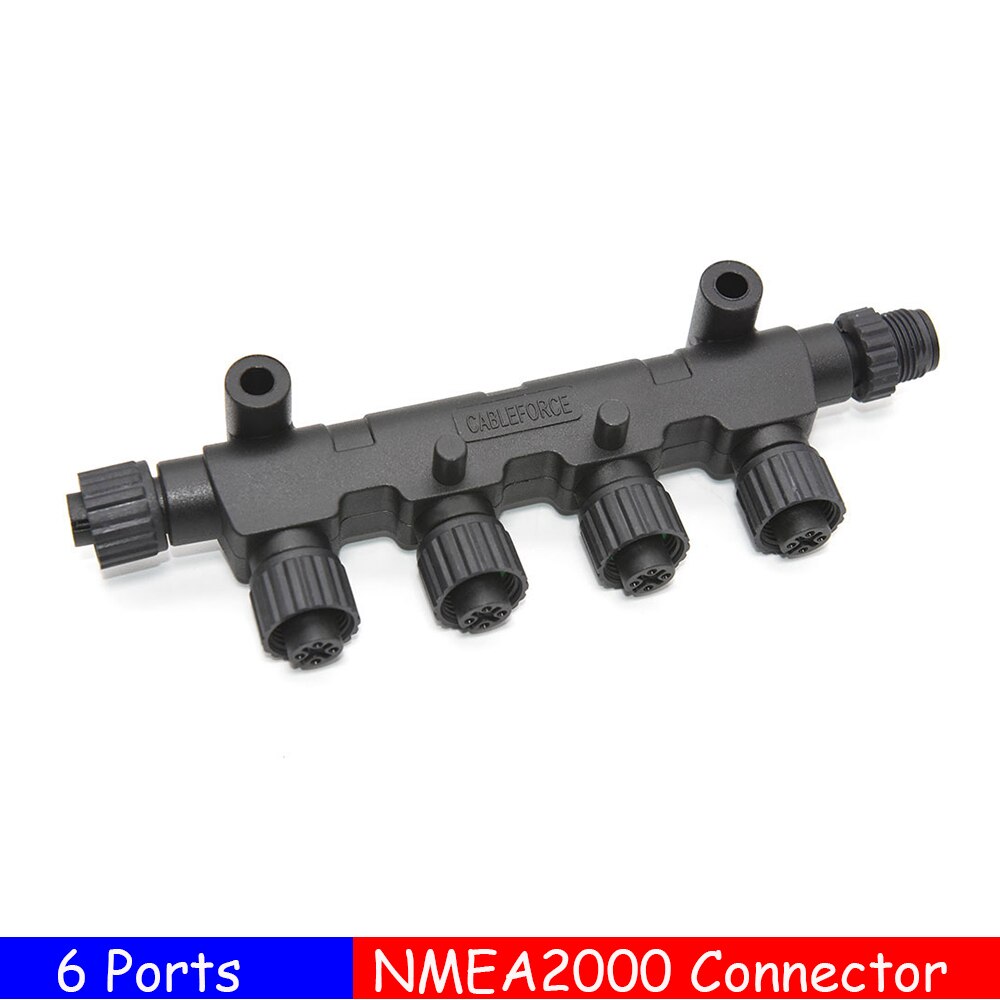 Złącze adaptera NMEA2000 NMEA 2000 kable 0.5m 3M 4m długość gniazda okablowania wielofunkcyjny konwerter CX5005 NMEA2000 adaptery: 6 port złącze