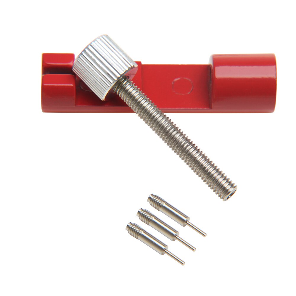 1PC Metal Adjusting Watch Strap Tool Watch Band Strap Bracelet Link Pins Remover Remover Repair Tools Kit with 3 Spare Needles