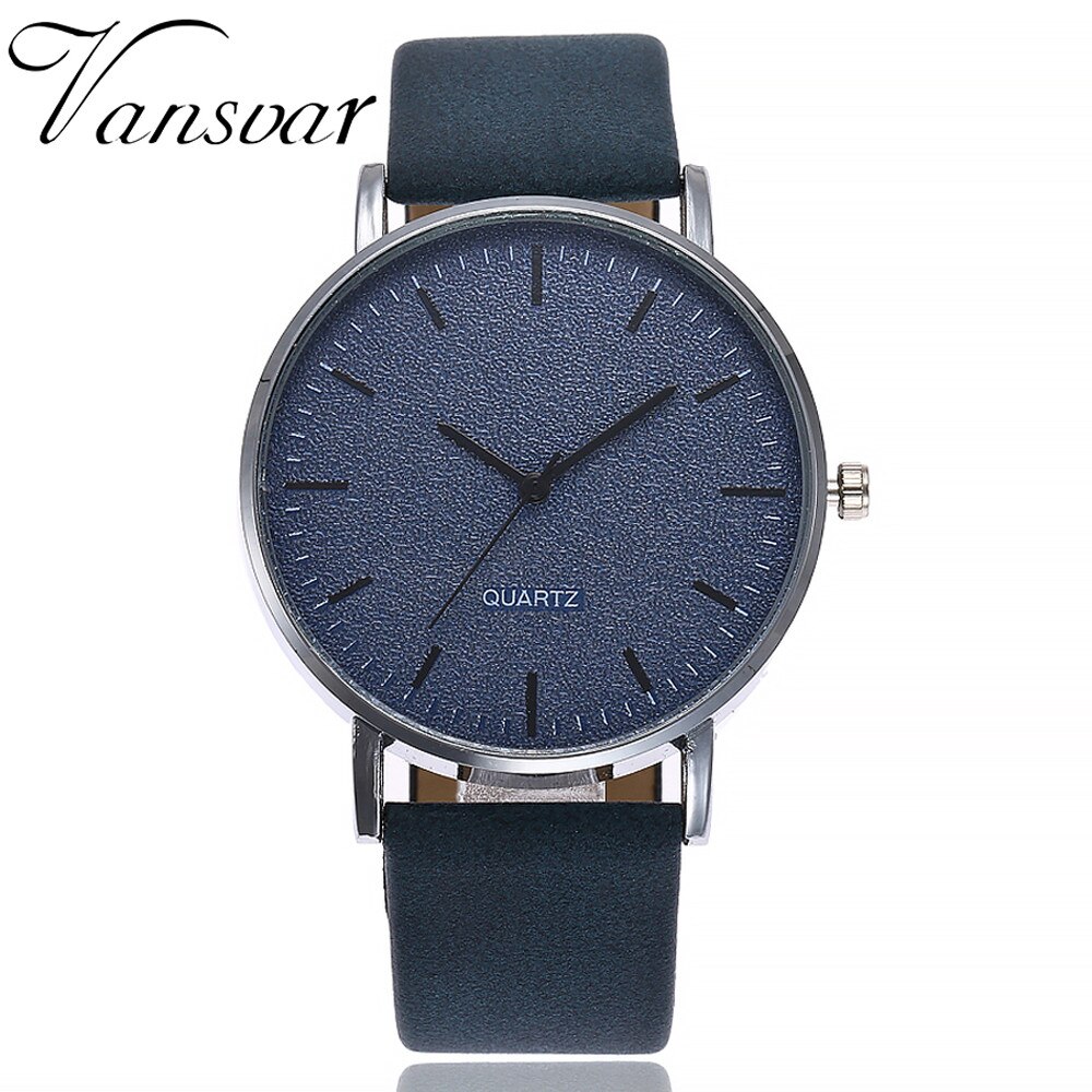 Vrouwen Horloge Casual Mode Quartz Horloges Lederen Band Horloge Analoog Polshorloge Dames Populaire Universele Polshorloge: B