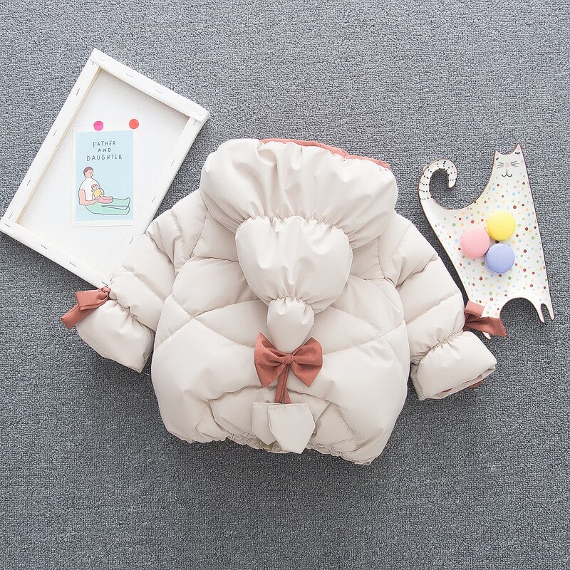 Fleece Winter Parka Kids Jassen Voor Meisjes Warme Dikke Katoenen Kinderen Jas Baby Bovenkleding Baby Overjas 0-3Y