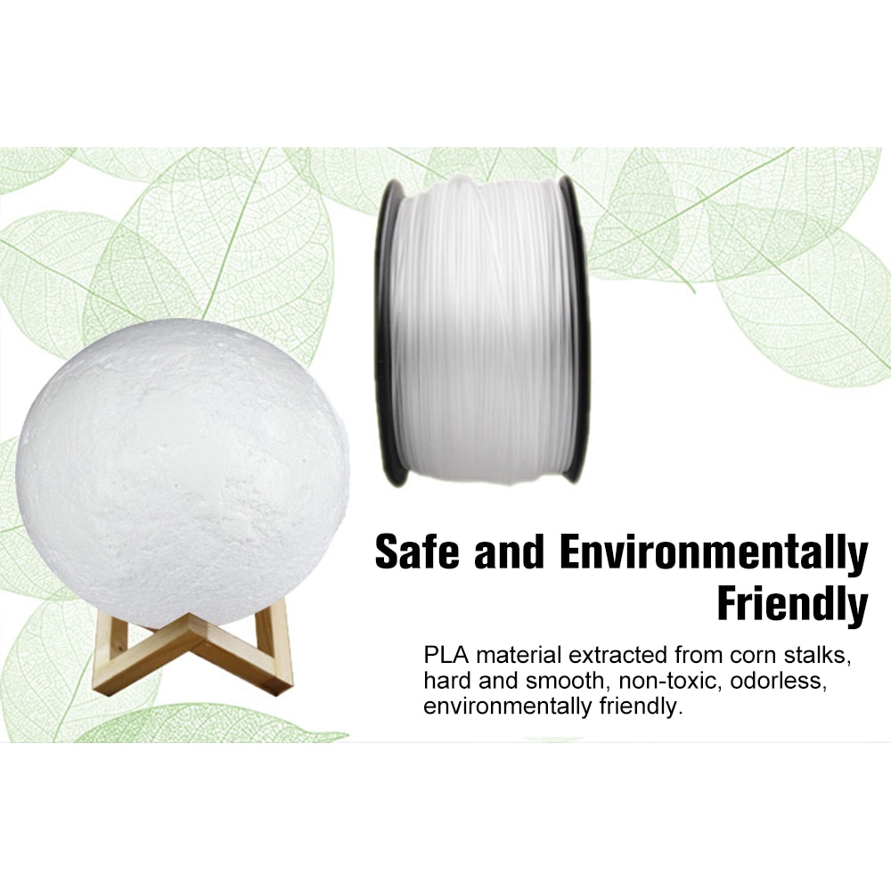 15cm/5.9in Moon Night Light 3D Printed Moon Globe Lamp 2 Colors Glowing Moon Lamp With Stand Dimmable Touch Control USB Charging