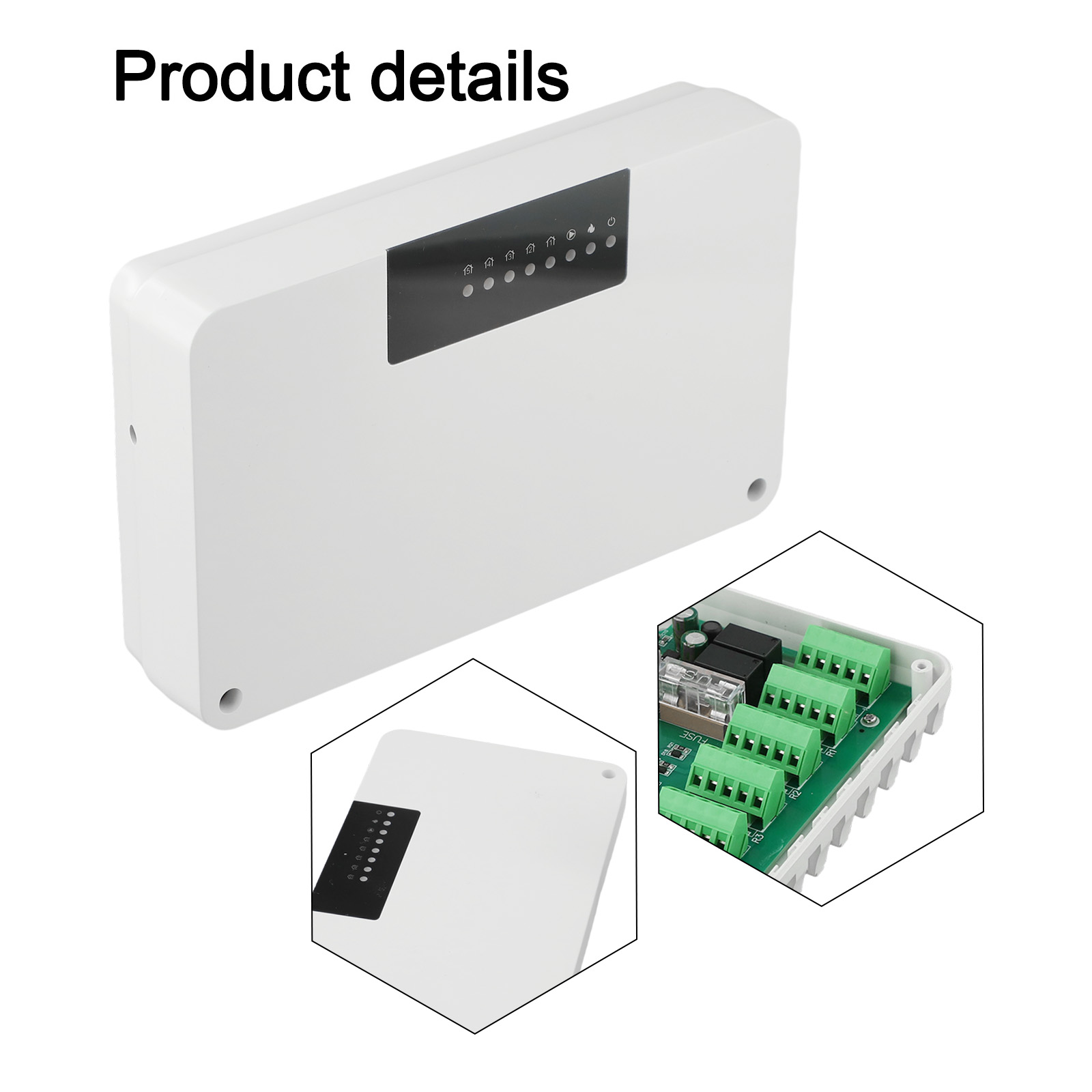 CCT-25 / CCT-28 Zentralheizungsregler – 5/8-Zonen Hub Für Fußbodenheizung & Thermostate – Passiver Kesselausgang