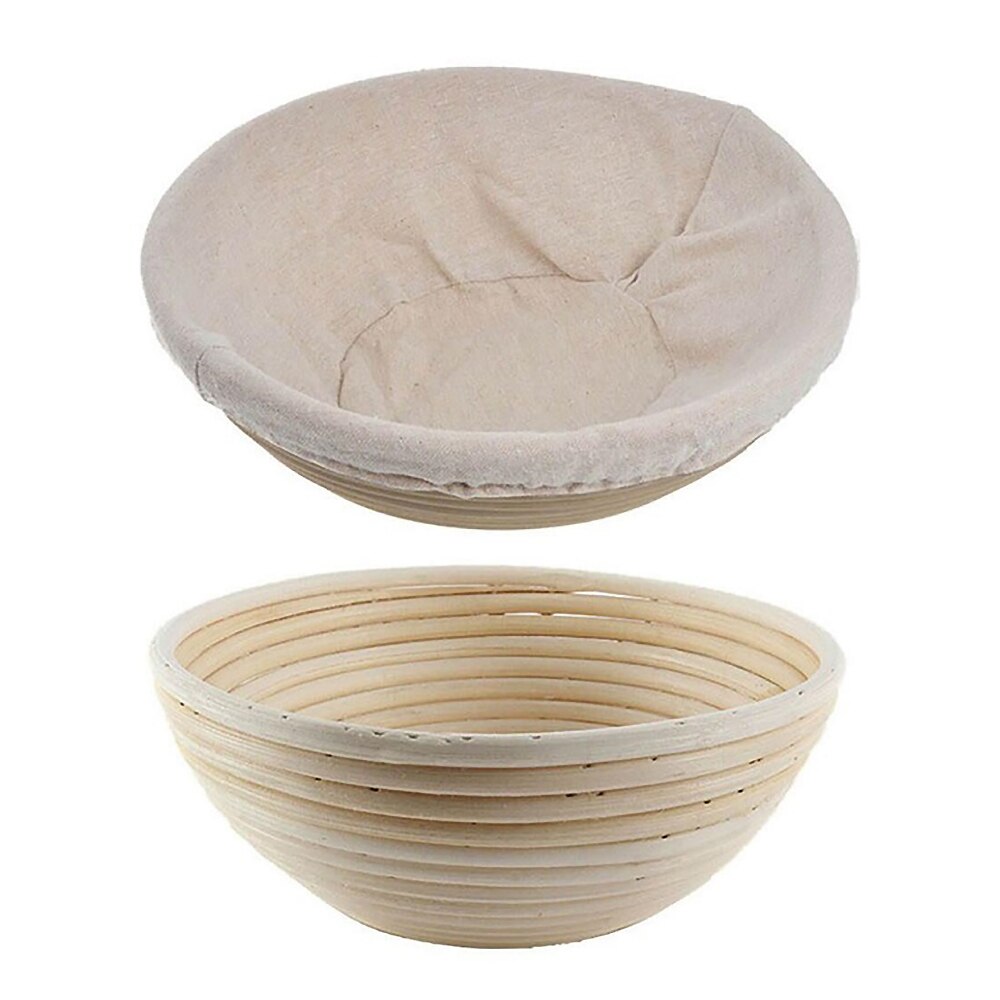 Rattan Bread Proofing Proving Basket Natural Oval Wicker Brotform Dough Fermentation Sourdough Banneton Bread Basket