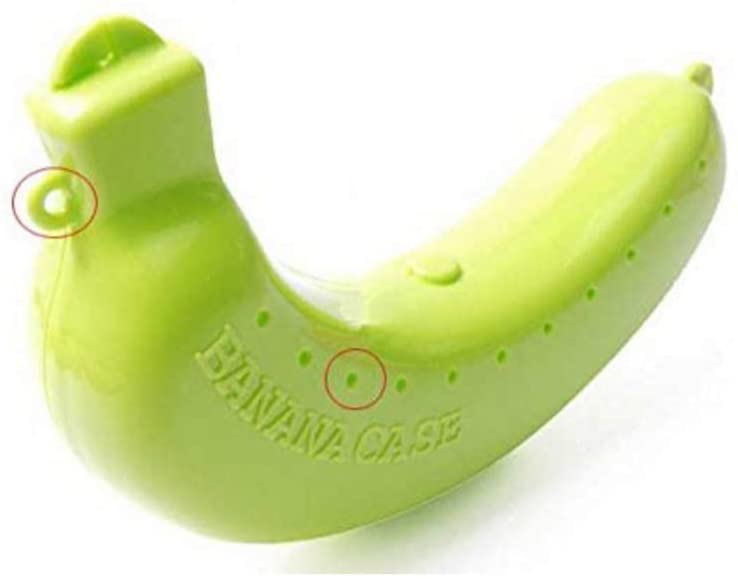 Banana Case,3 Pack Verschillende Kleuren Banaan Houder Outdoor Reizen Leuke Banaan Protector Opbergdoos