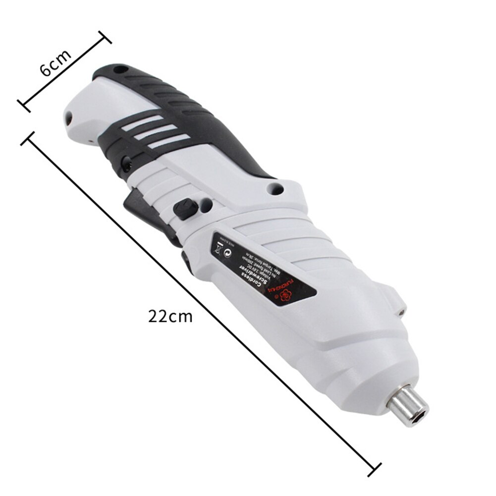 Portable USB Charging Cordless Mini Electrical Screwdriver 3.6V Rechargeable Two-Way Hand Drill Wireless Power Driver Tool