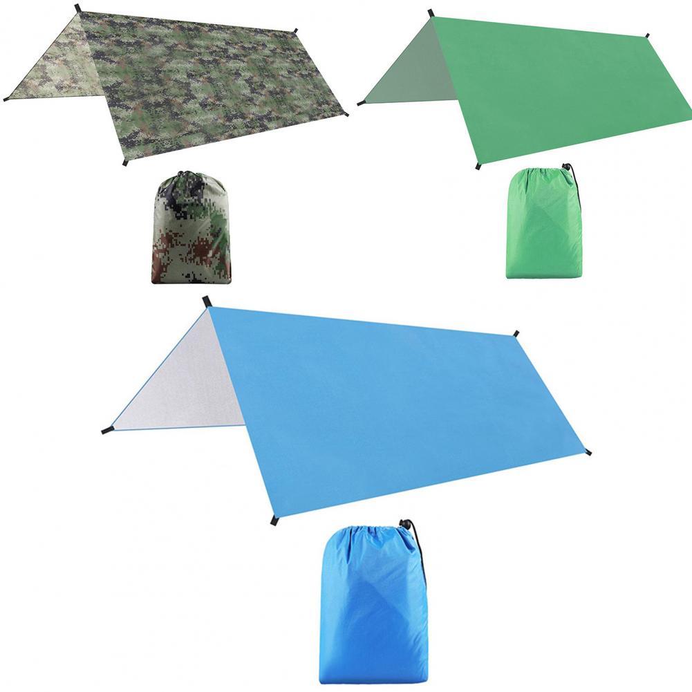Luifel Waterdicht Tarp Tent Schaduw Ultralight Tuin Zonnescherm Outdoor Camping Hangmat Regen Strand Zon Onderdak