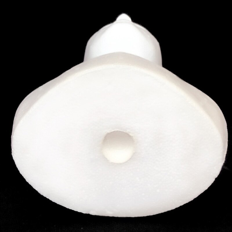 Schuim Man Etalagepop Hoofd Dummy Pruiken Muts Sjaal Stand Model