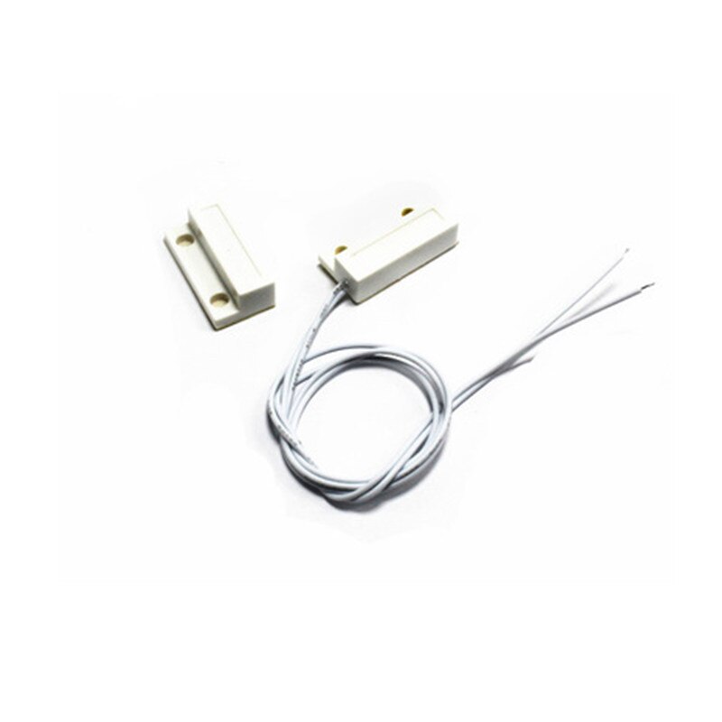 Interruptor Magnético con Sensor de ventana y puerta, sistema de alarma para el hogar, con cable MC-38, Suppor NO /NC