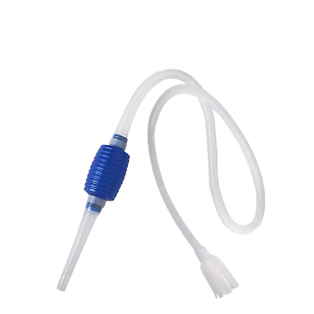 Draagbare Aquarium Pomp Vacuüm Water Veranderen Shphon Pomp Voor Aquarium Water Uitwisseling Tool Voor Fish Tank Cleaning Pijp: Default Title