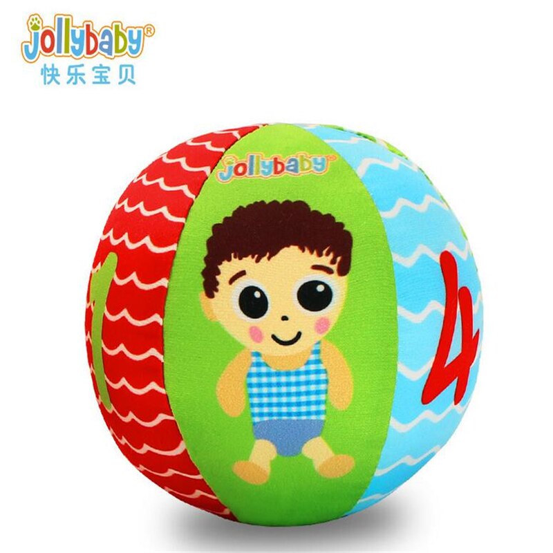 6 Stks/set Baby Speelgoed Bal Set Ontwikkelen Baby Tactiele Zintuigen Speelgoed Touch Hand Bal Speelgoed Baby Training Bal Massage zachte Bal: 1pc cloth ball
