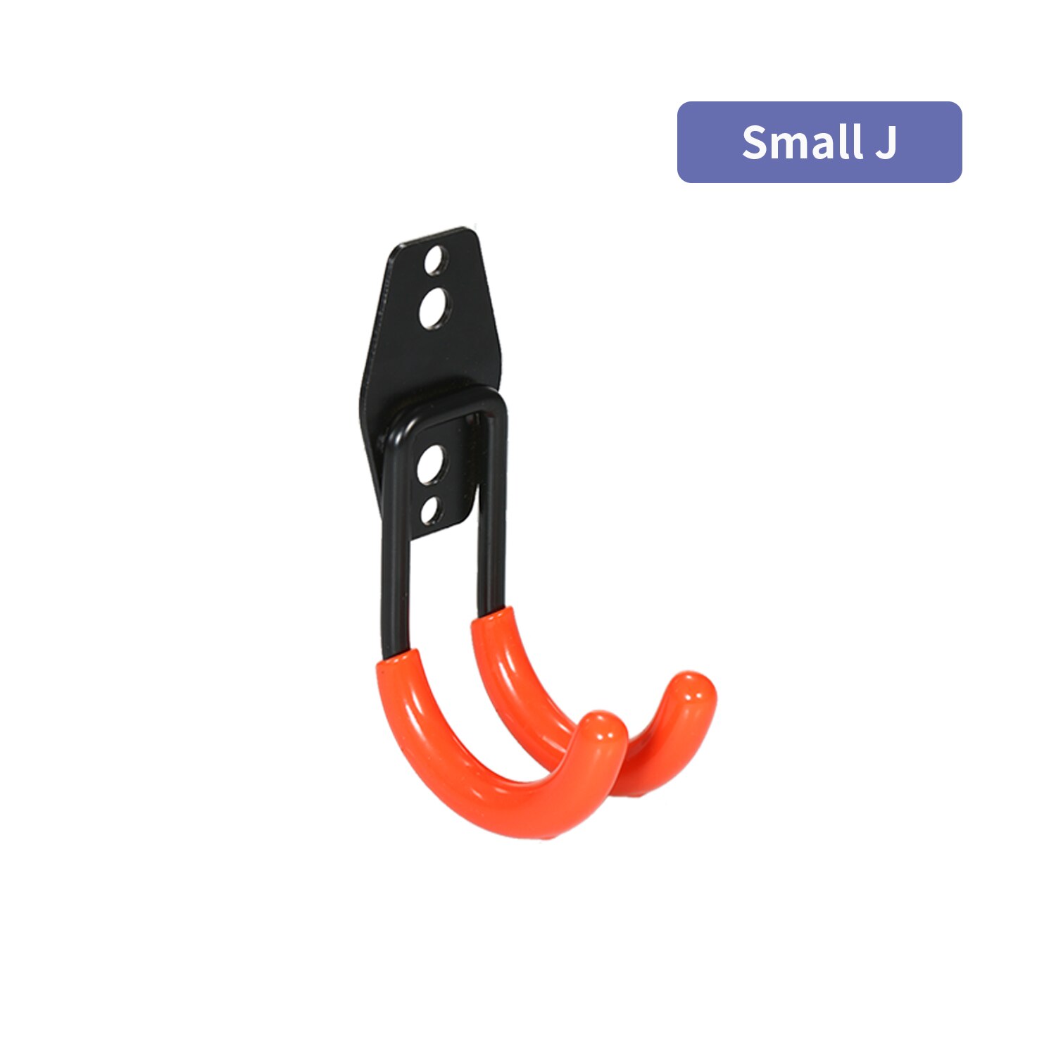 Steel Garage Storage Utility Double Hooks Heavy Duty Garage Organizer Warehouse Hooks for Power Tools Bulk items Bikes Ropes: DFH-2 small J