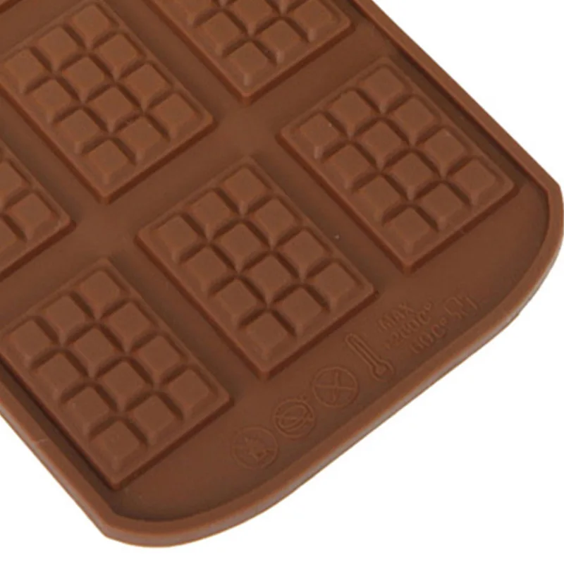 Siliconen Chocolade Wafel Mal Non-Stick Bakvormen Cake Mal Pan Pudding Maker Thuis Keuken Bakken Kookgadget